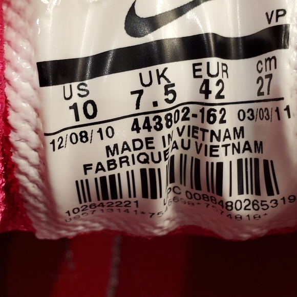 Nike pegasus 28 flywire women's size 10 color hot pink/white/grey - Picture 5 of 5